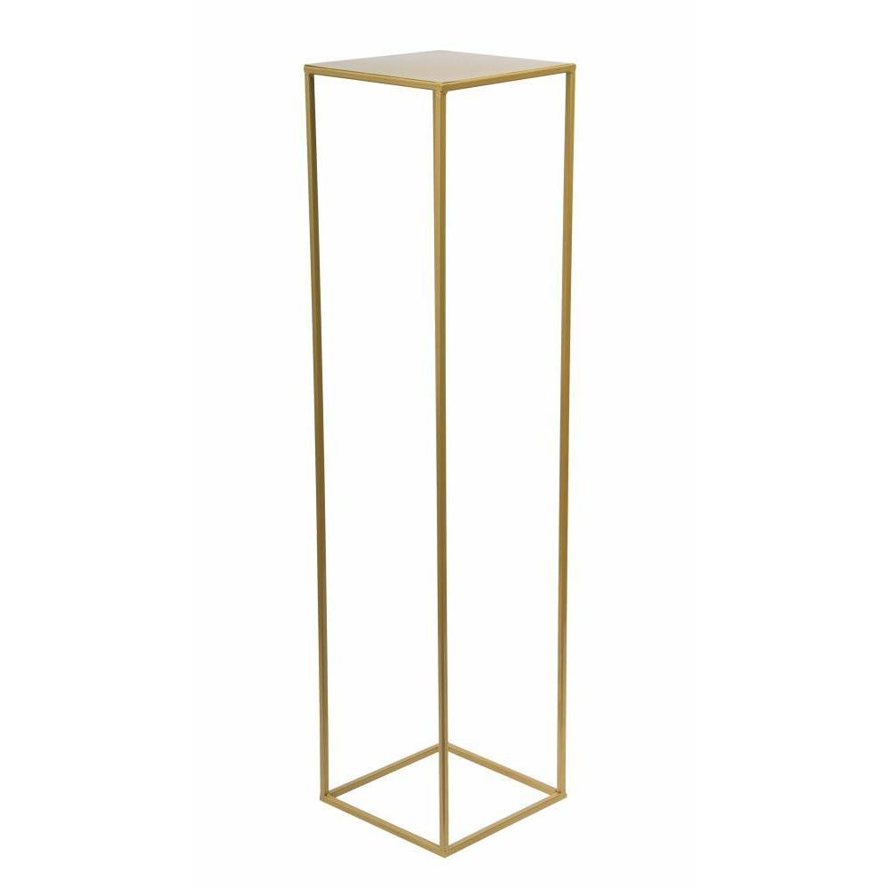 Złoty nowoczesny kwietnik stojący 100 cm LOFT