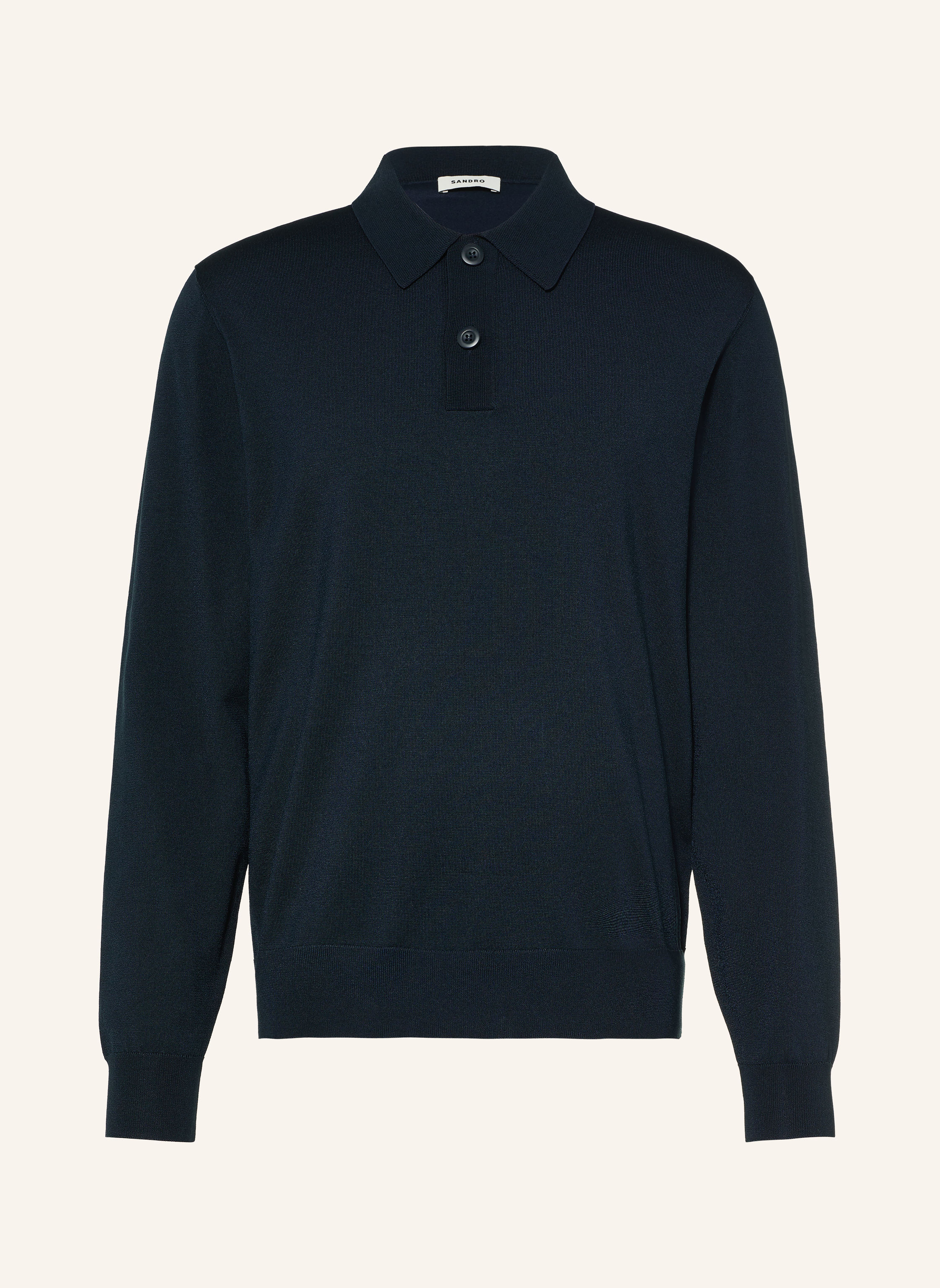 SANDRO Strick-Poloshirt Classic Fit