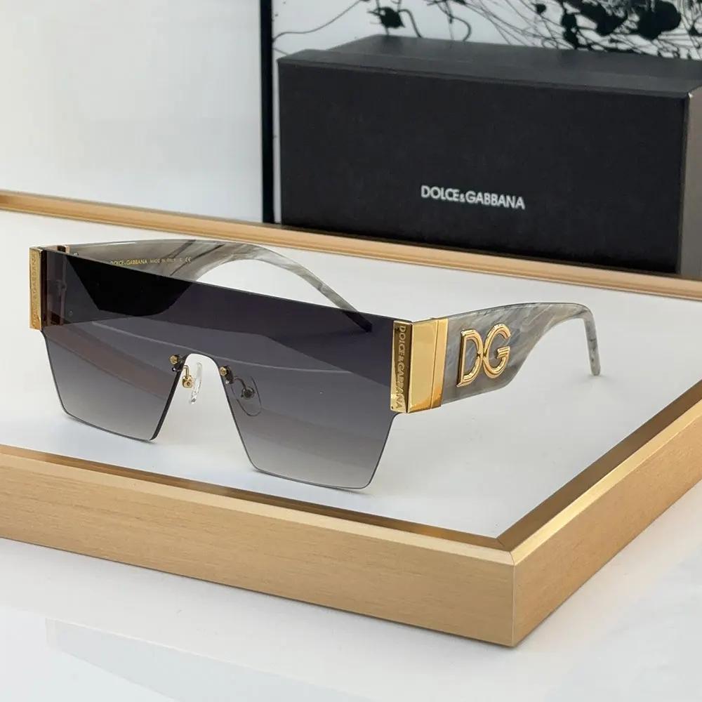 DOLCE & GABBAN DG rimless Sunglasses