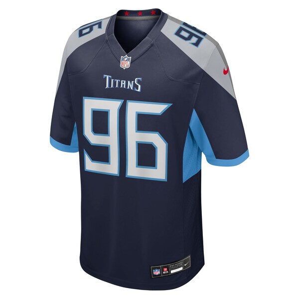 McTelvin Agim Tennessee Titans Nike Team Game Jersey -  Navy