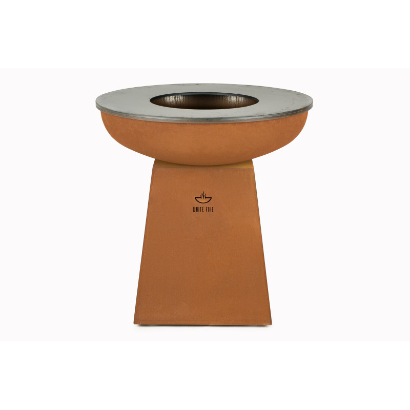 Barbecue au bois White Fire Ø 102 cm