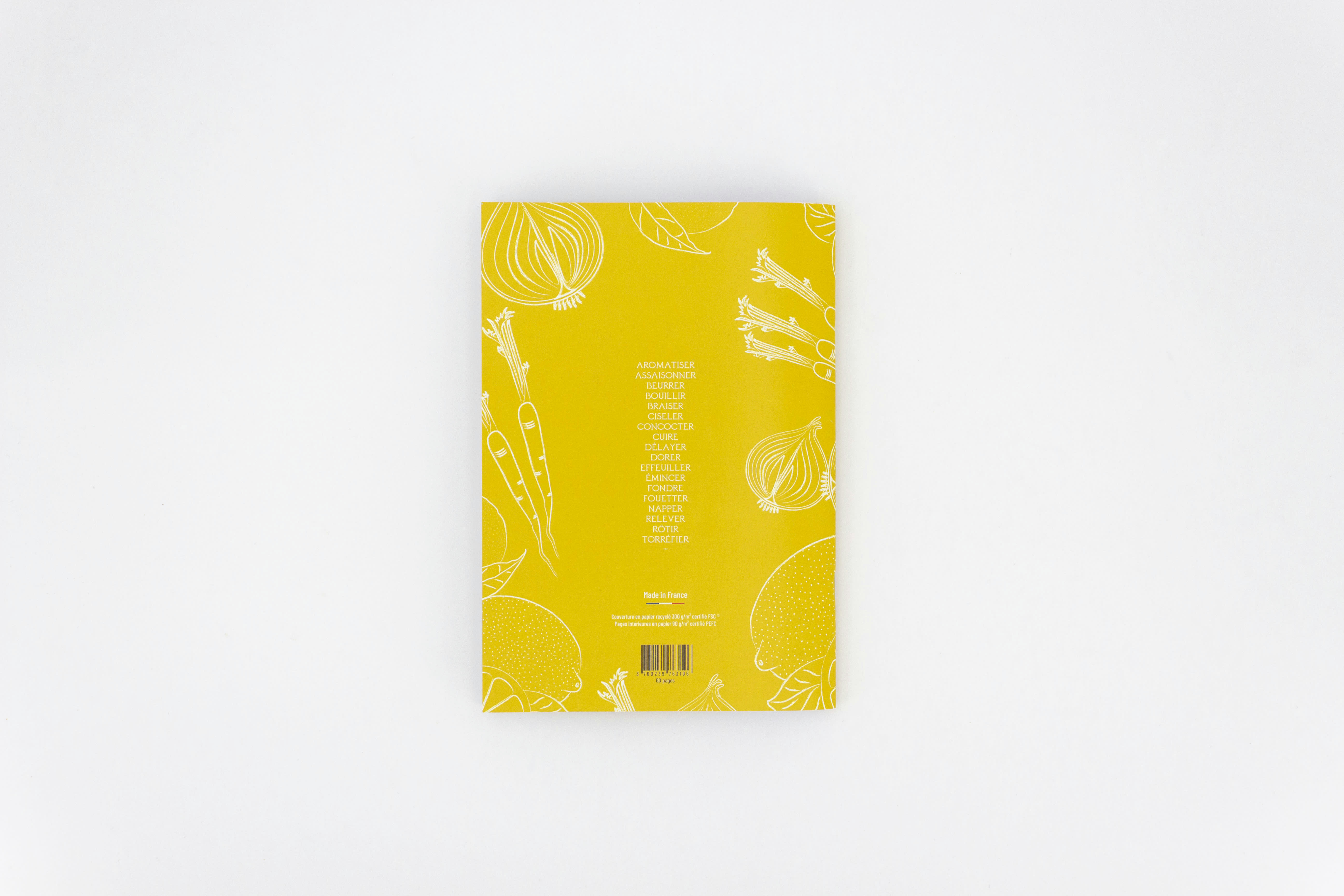 - Carnet de Cuisine A5 avec crayon format A5