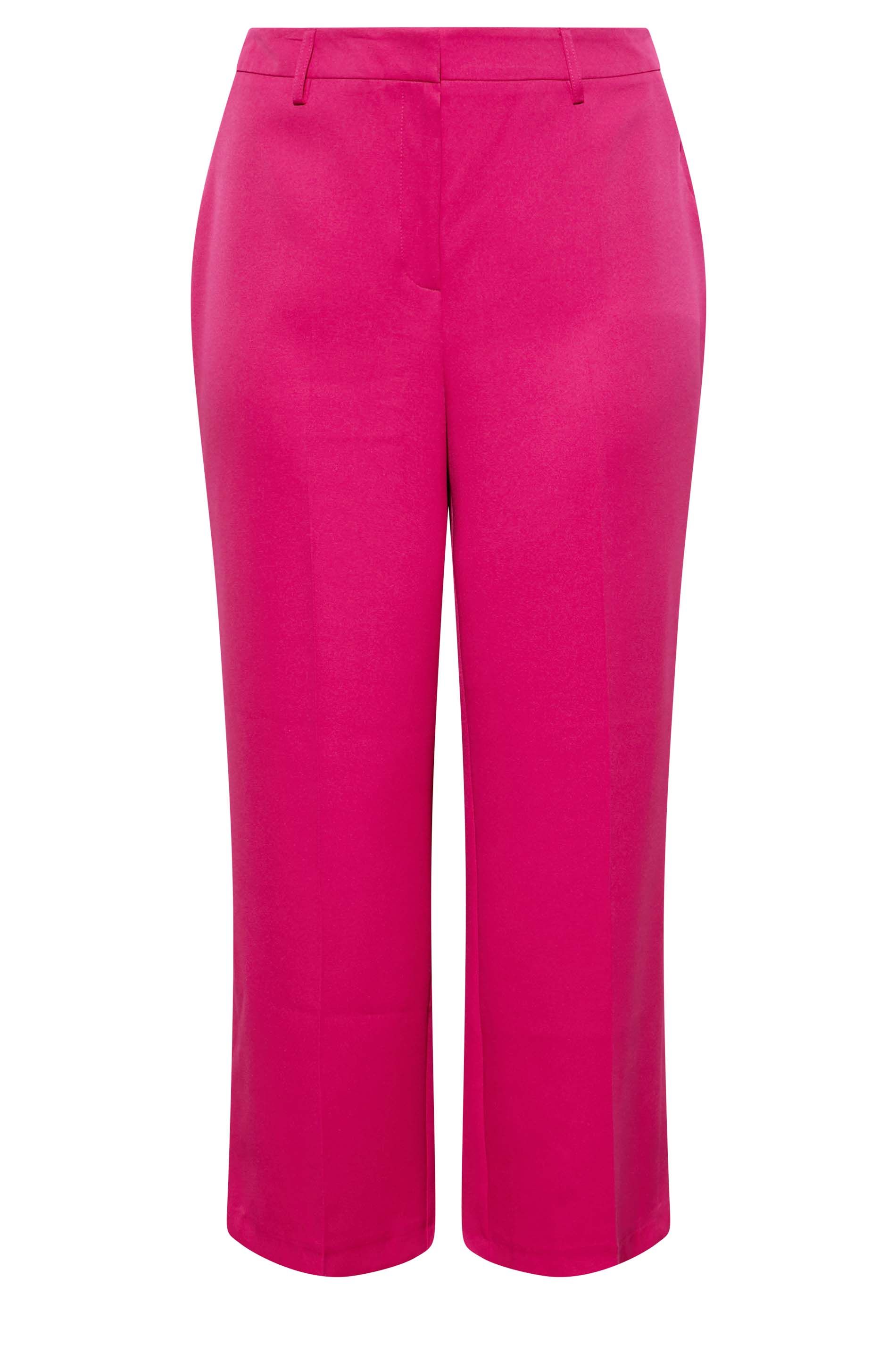Yours Split Hem Flared Trousers