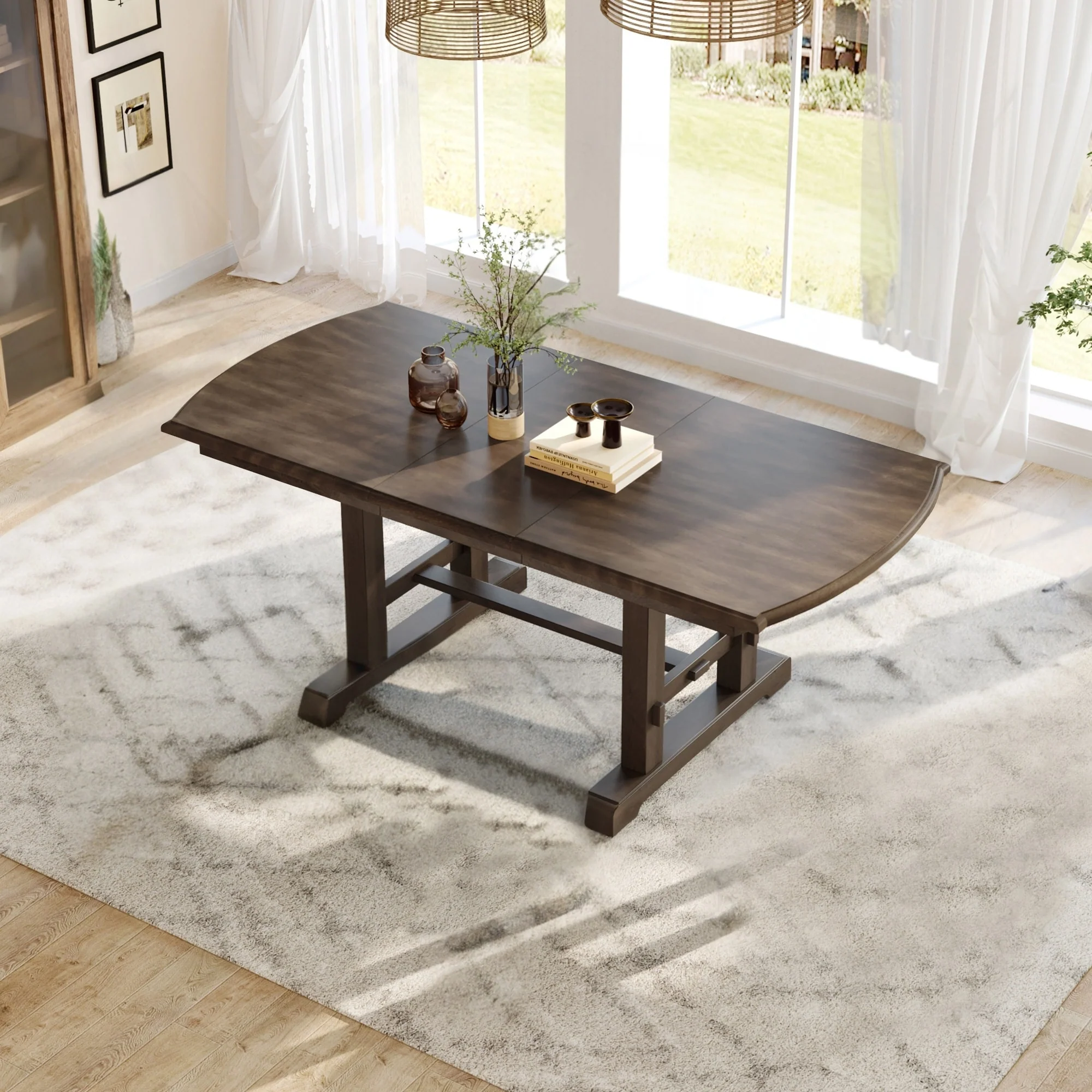 Versatile Expandable Dining Table for Various Occasions and Spaces