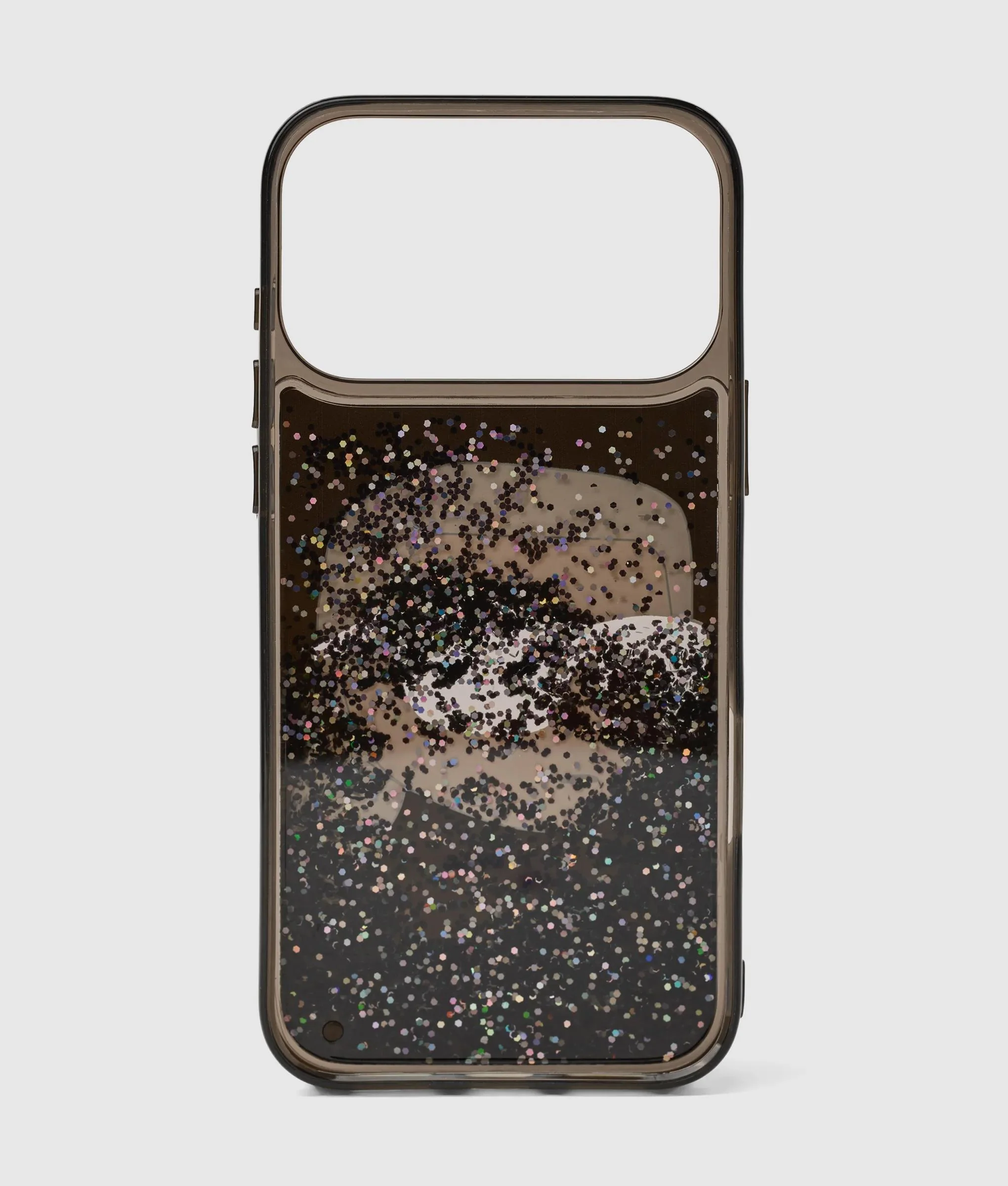 Coque pour iPhone Pro Max 17 Ikon Karl à paillettes