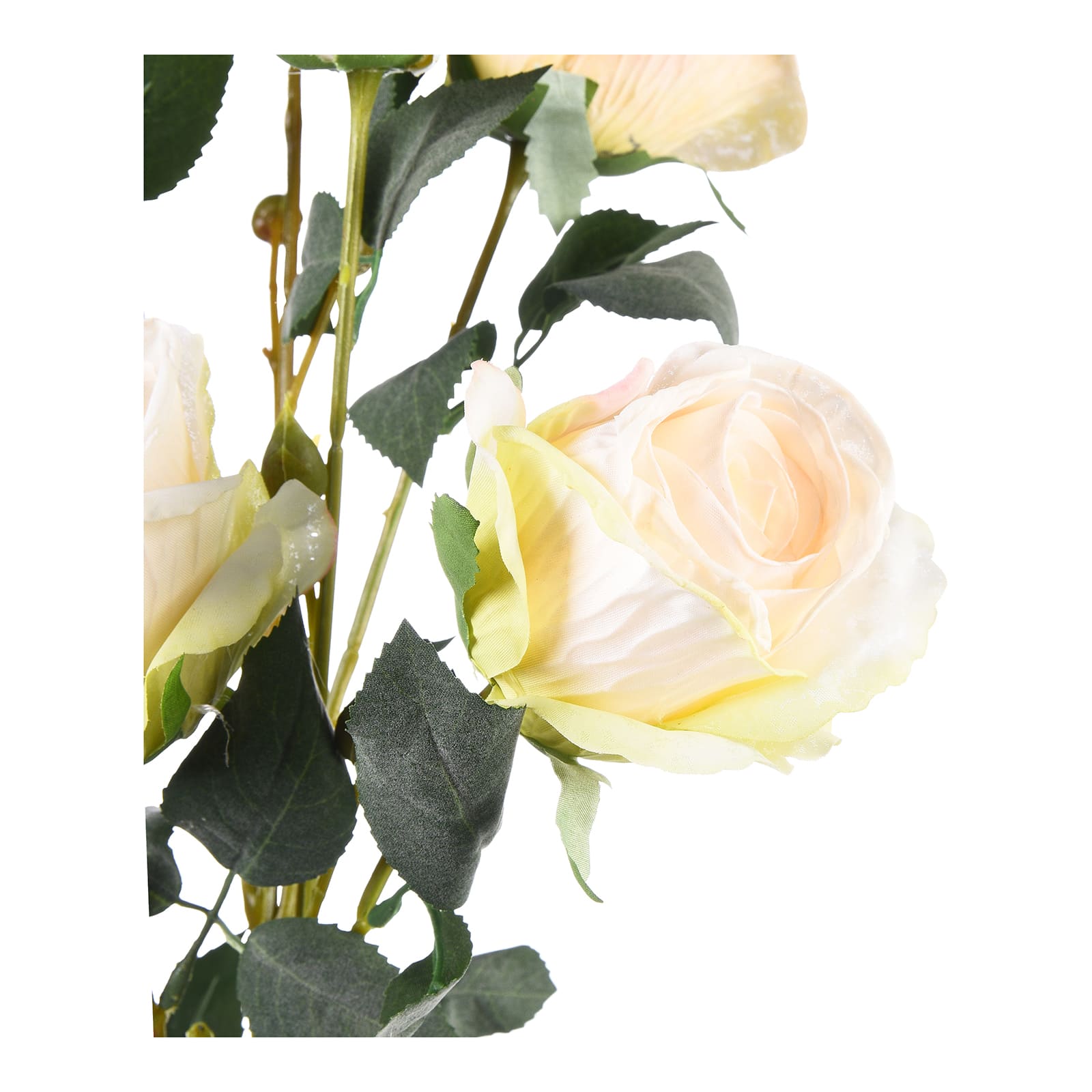 Kunstblumenstrauß Creme,L 700 mm
