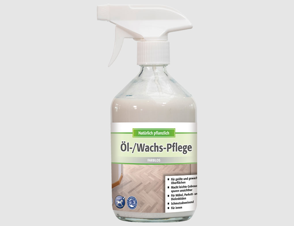 Öl-/Wachs-Pflege Farblos 500ml