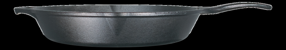 Lodge Seasoned Cast-Iron Skillet, 13.3-in