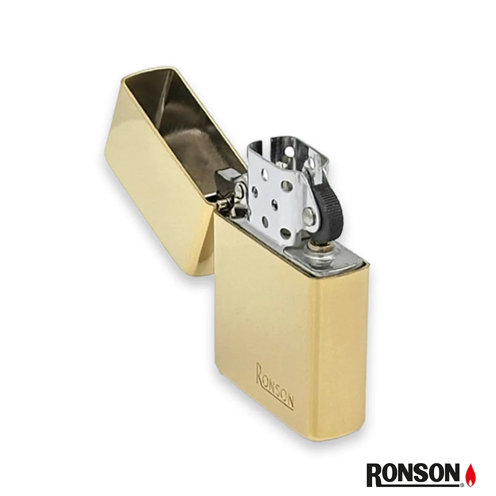 Ronson Fluid Lighter Gold Polished (200002)