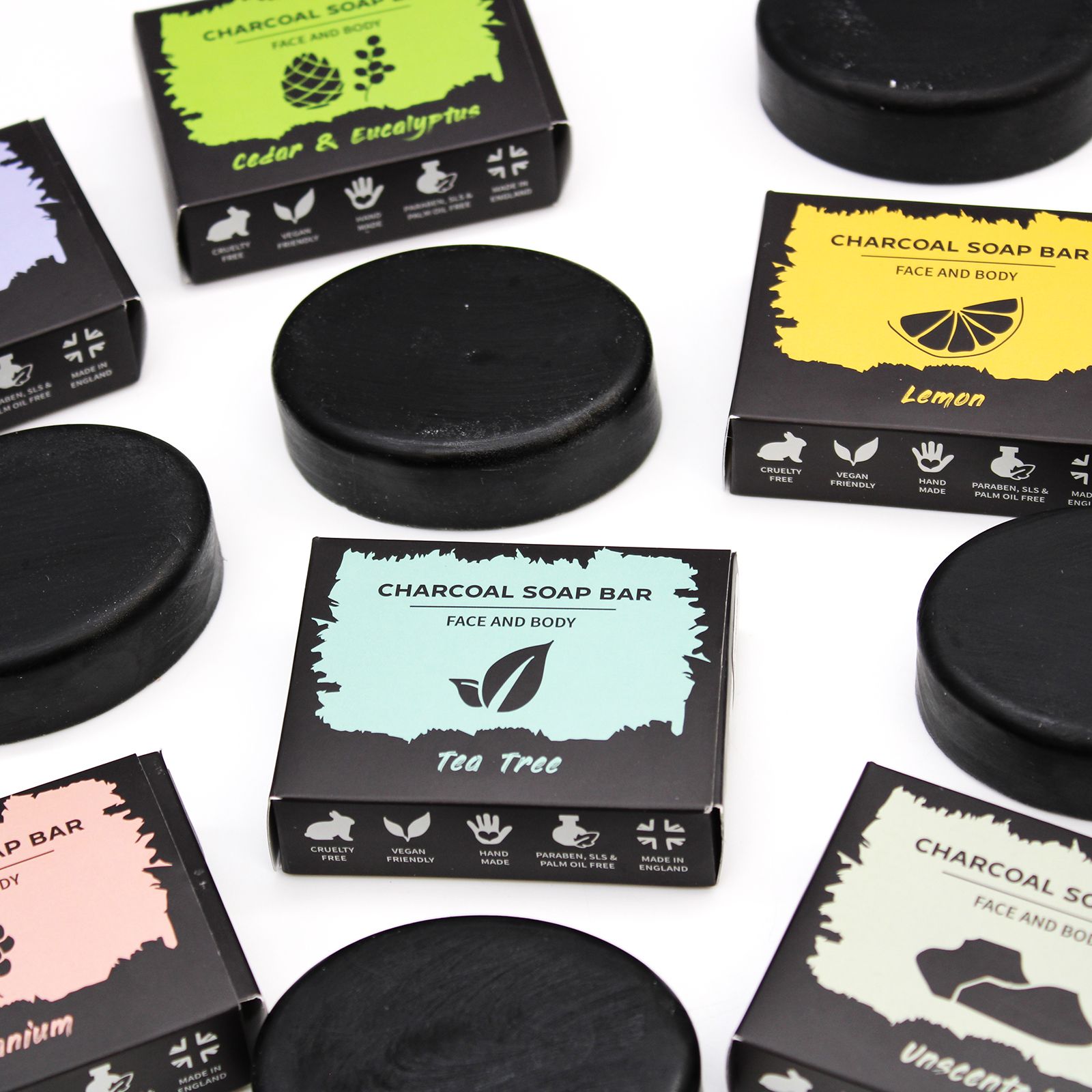 KDMD Charcoal Soap 85g - Unscented