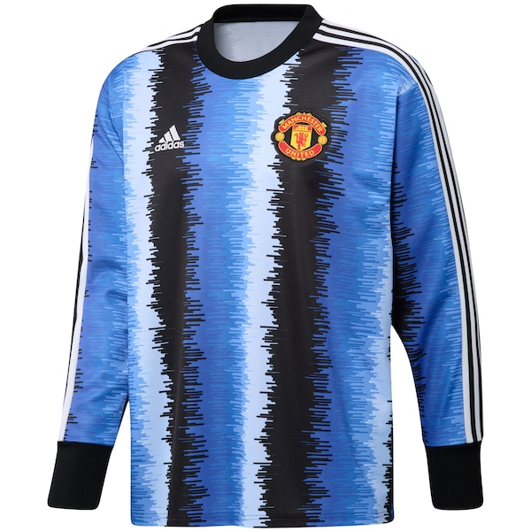 Manchester United adidas Authentic Football Icon Goalkeeper Jersey - Black