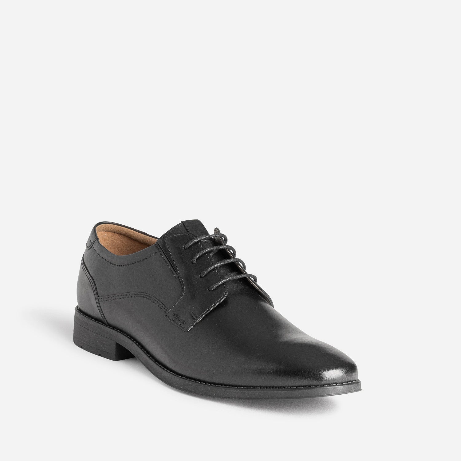 Derby noir cuir