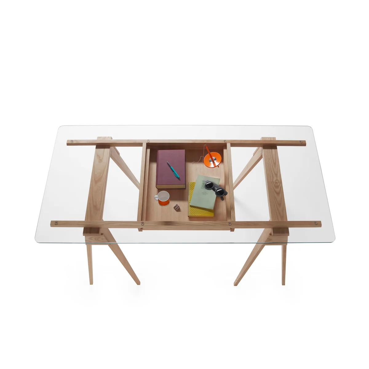 Design House Stockholm - Arco Tischböcke (2er-Set), weiß