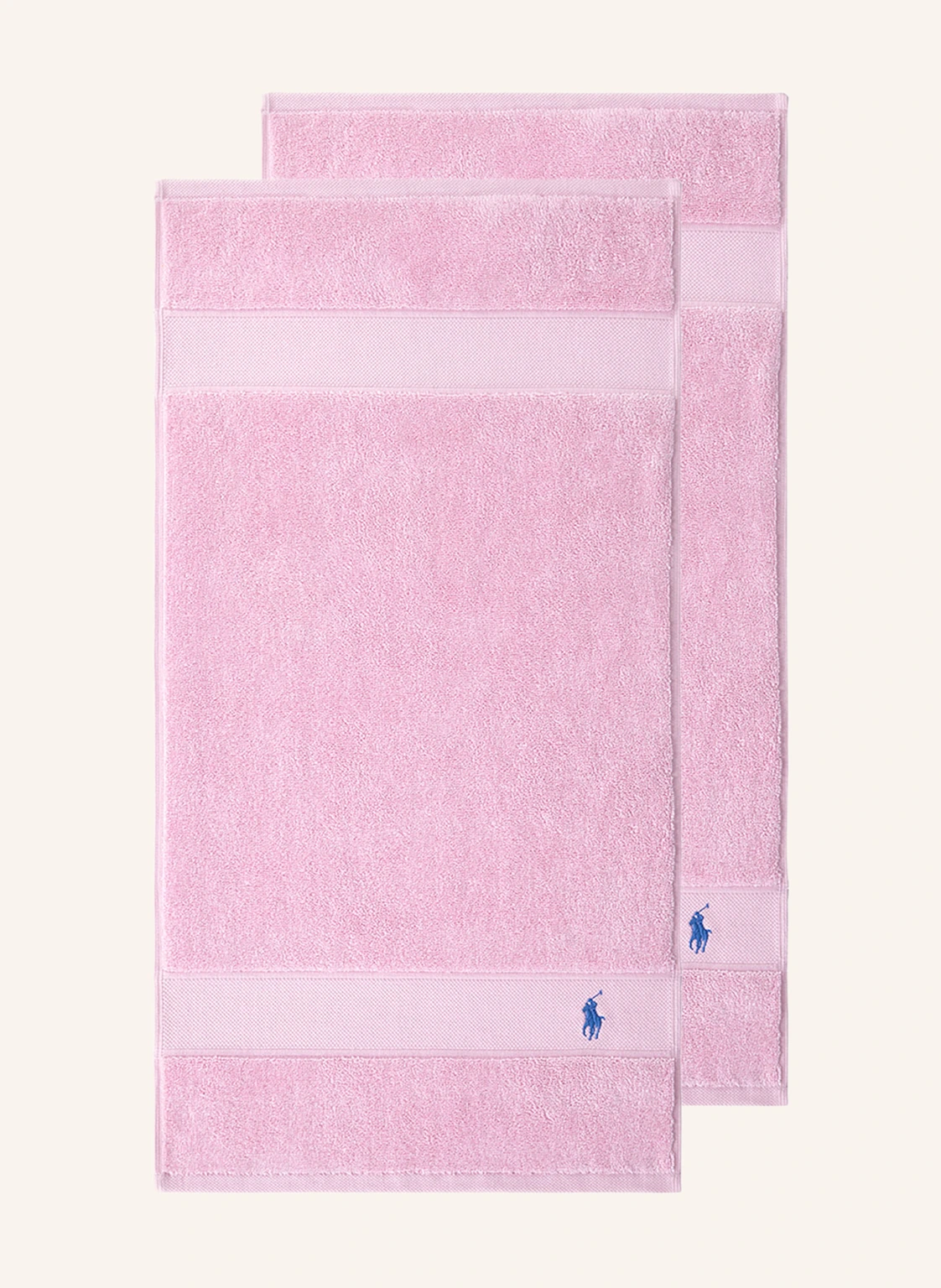 RALPH LAUREN HOME Gästetuch 2er Set POLOPLAYER