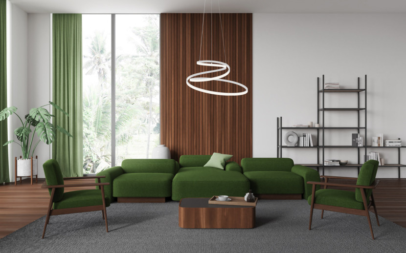 Lampa wisząca LORILA biała LED 1x60W Odcienie bieli 3300lm Italux