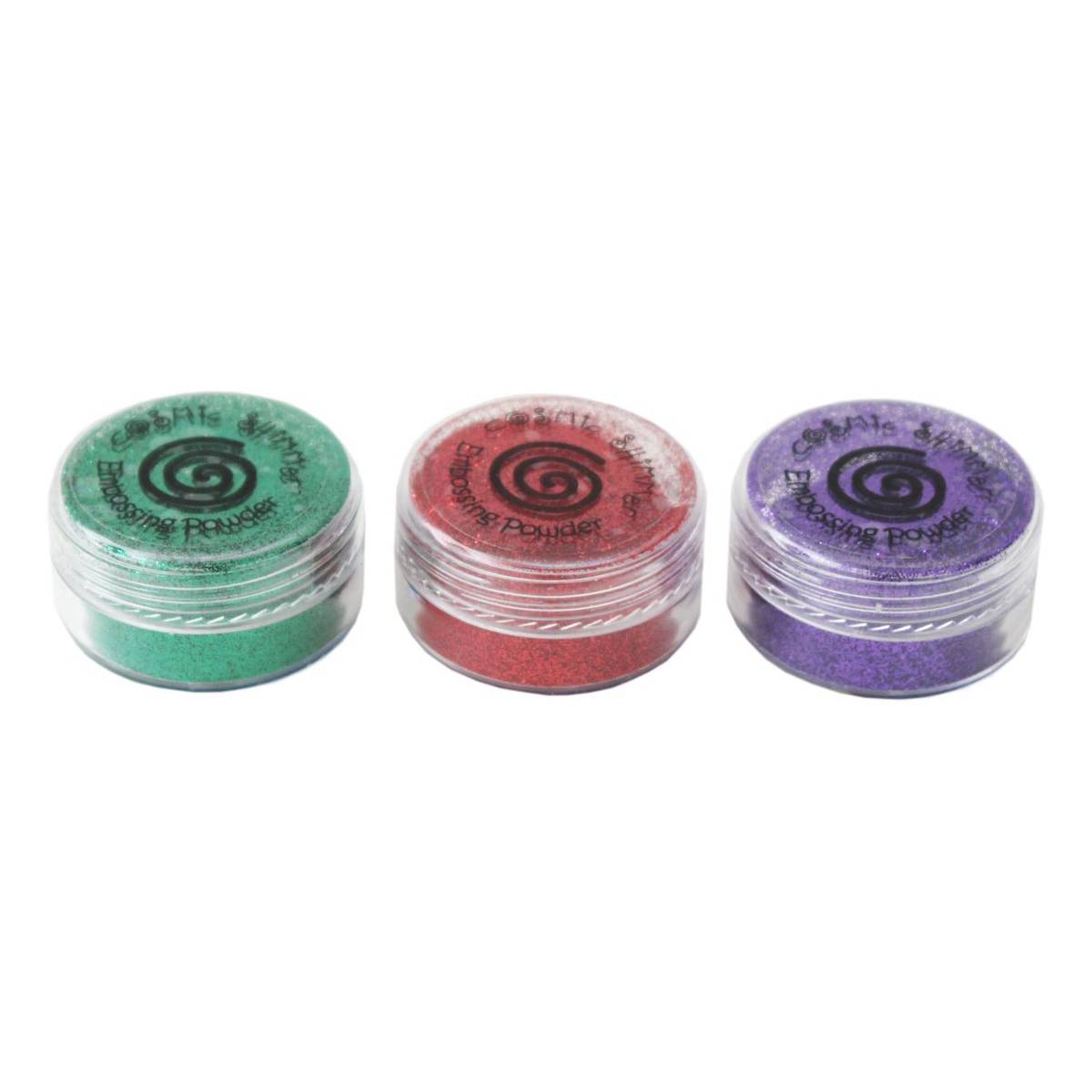 Cosmic Shimmer Festive Sparkle Embossing Powder 10ml 3 Pack