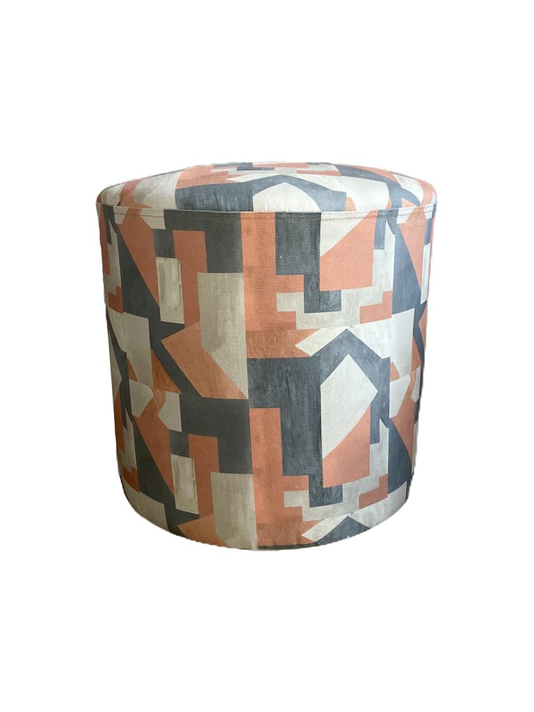Catchii Poef Pampus katoen - Ø 46cm