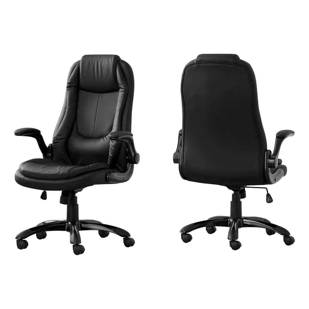 Monarch Specialities Executive Office Chair, Black