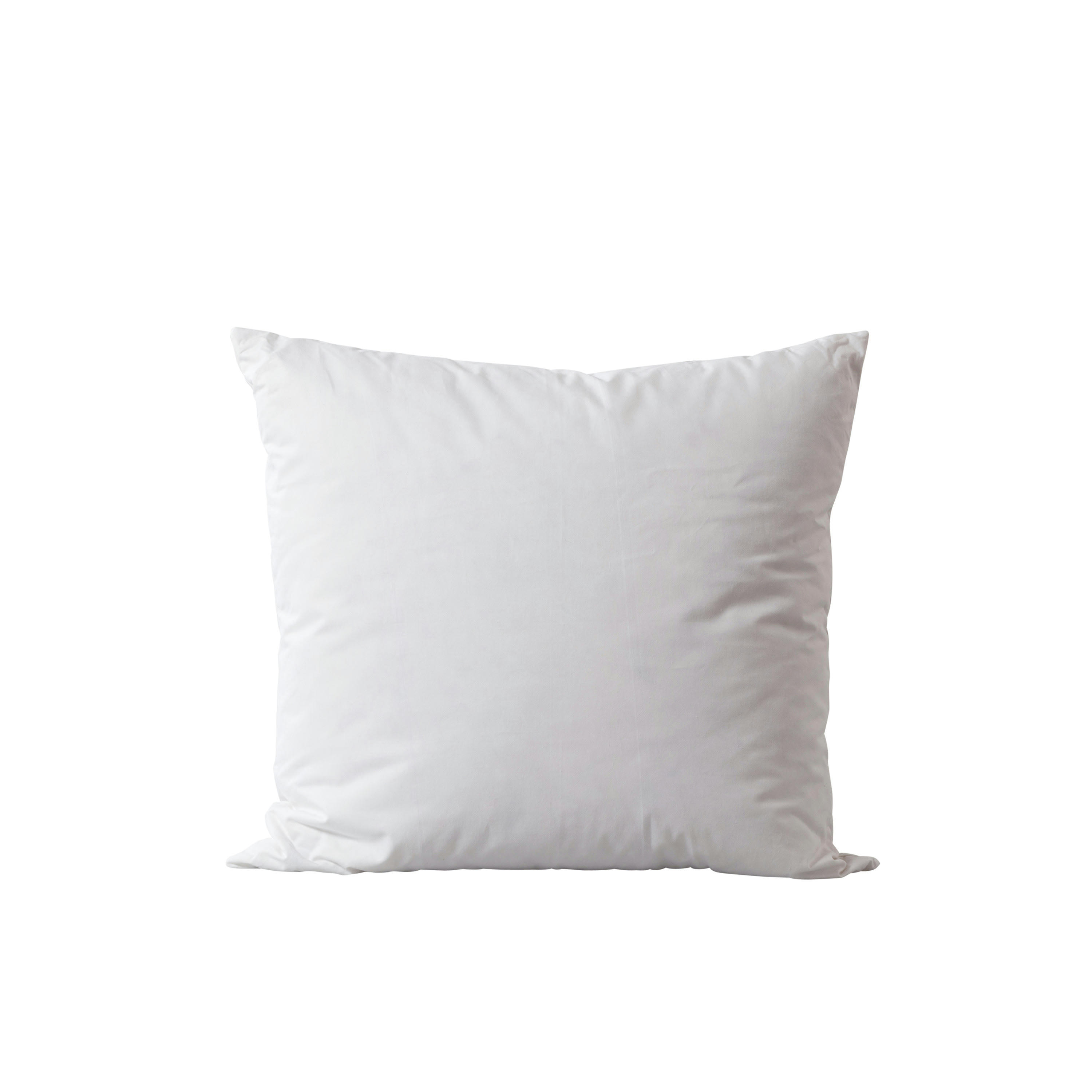 ESSENTIEL - Oreiller rectangulaire mi-ferme duvet de canard blanc 64 x 64 cm