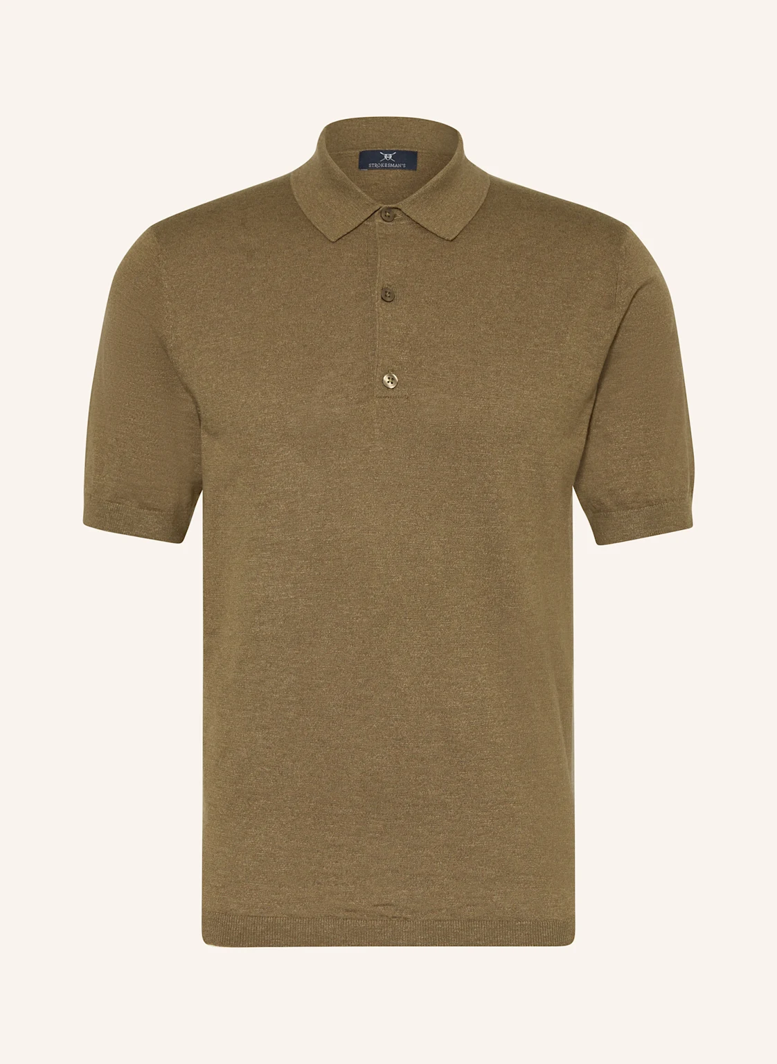 STROKESMAN'S Strick-Poloshirt
