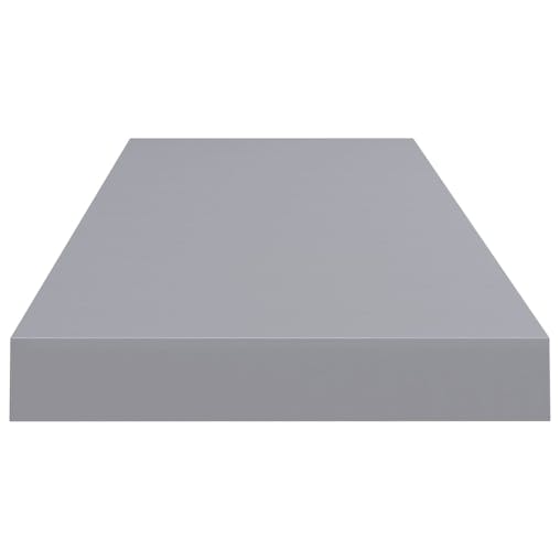 NNEVL Floating Wall Shelves 4 pcs Grey 80x23.5x3.8 cm MDF