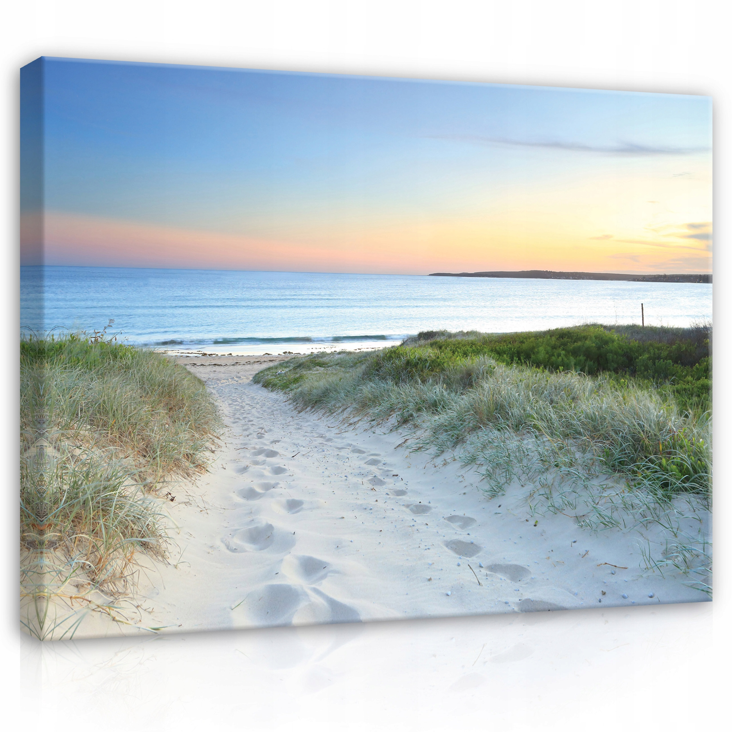 Obraz Na Płótnie Plaża Morze Natura Widok Do Sypialni 60X40