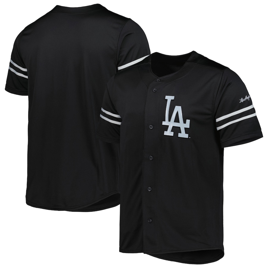 Los Angeles Dodgers Stitches Team Fashion Jersey - Black