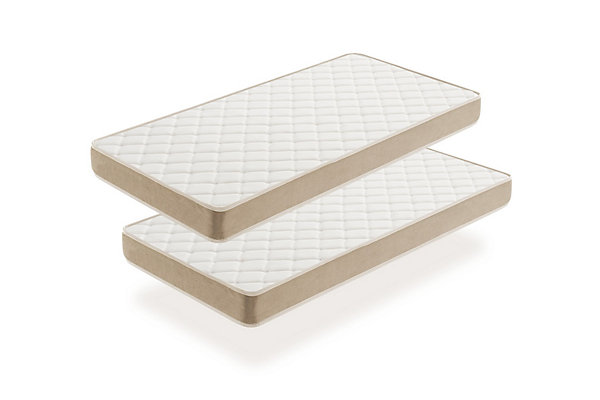 Lot de deux matelas enfant - 80X200 - Moonia