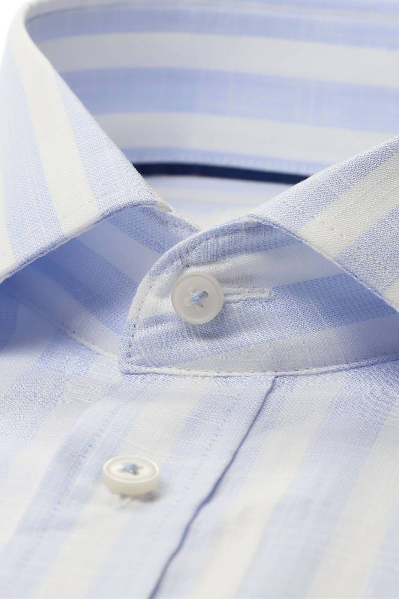 ETERNA Comfort Fit Hemd blau, Gestreift