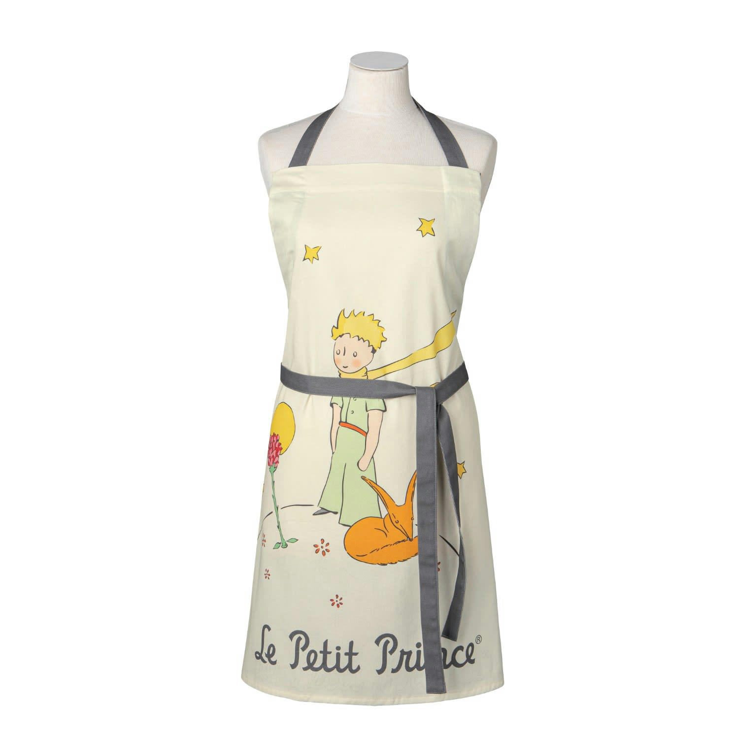 LE PETIT PRINCE - Tablier en coton  blanc