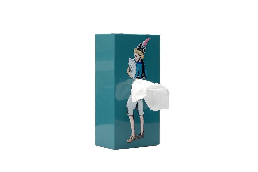 Spextrum Tissue Up Girl - tissuehouder - blauw