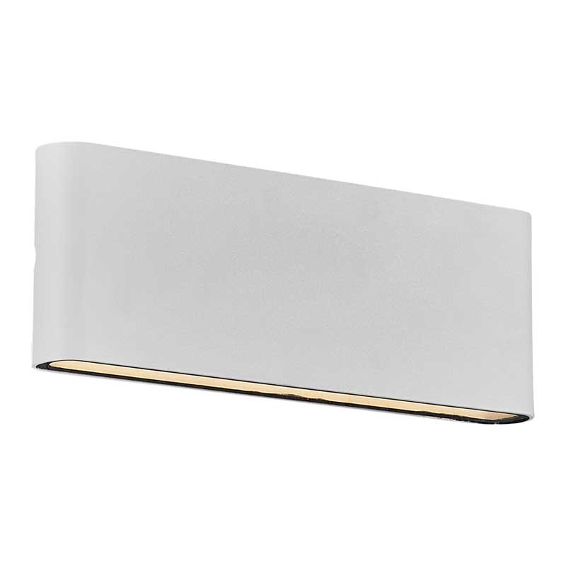 Nordlux Kinver Wandlamp Buiten L - 2-lichts LED - 3000K - IP54 - Wit