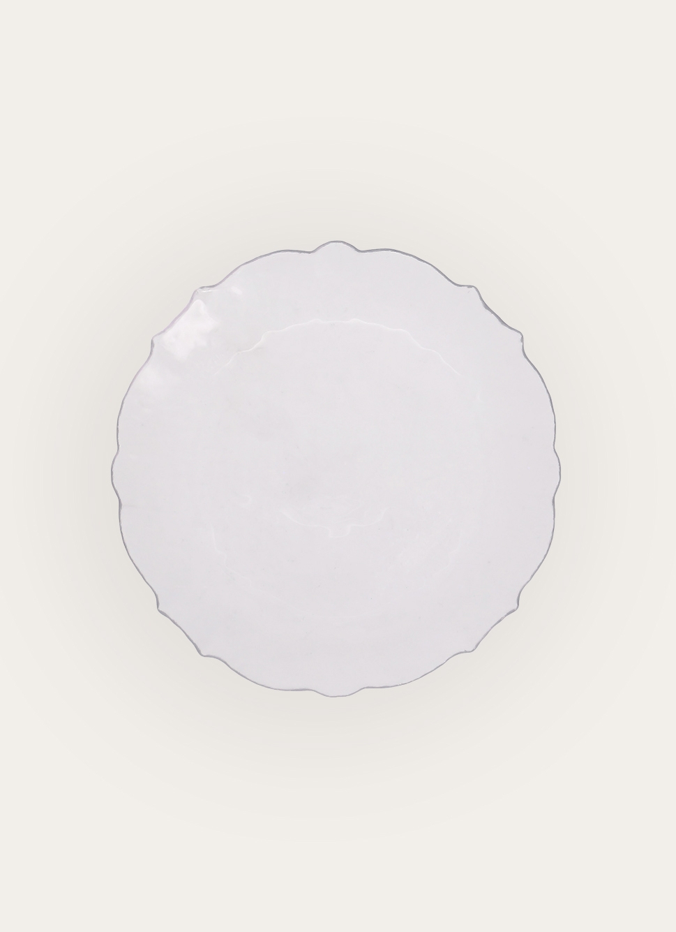 ASSIETTE A DESSERT EN VERRE ÉCLATANTETRANSPARENT