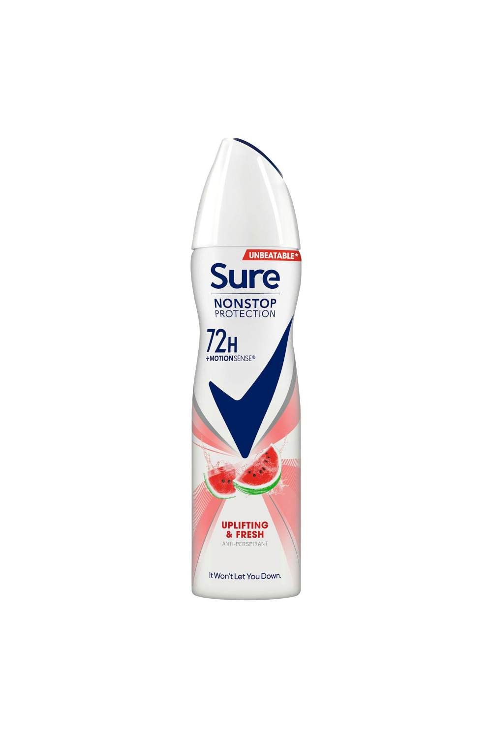 Sure Women 'Antiperspirant' 72H Protection Deo Uplifting & Fresh, 3x150ml