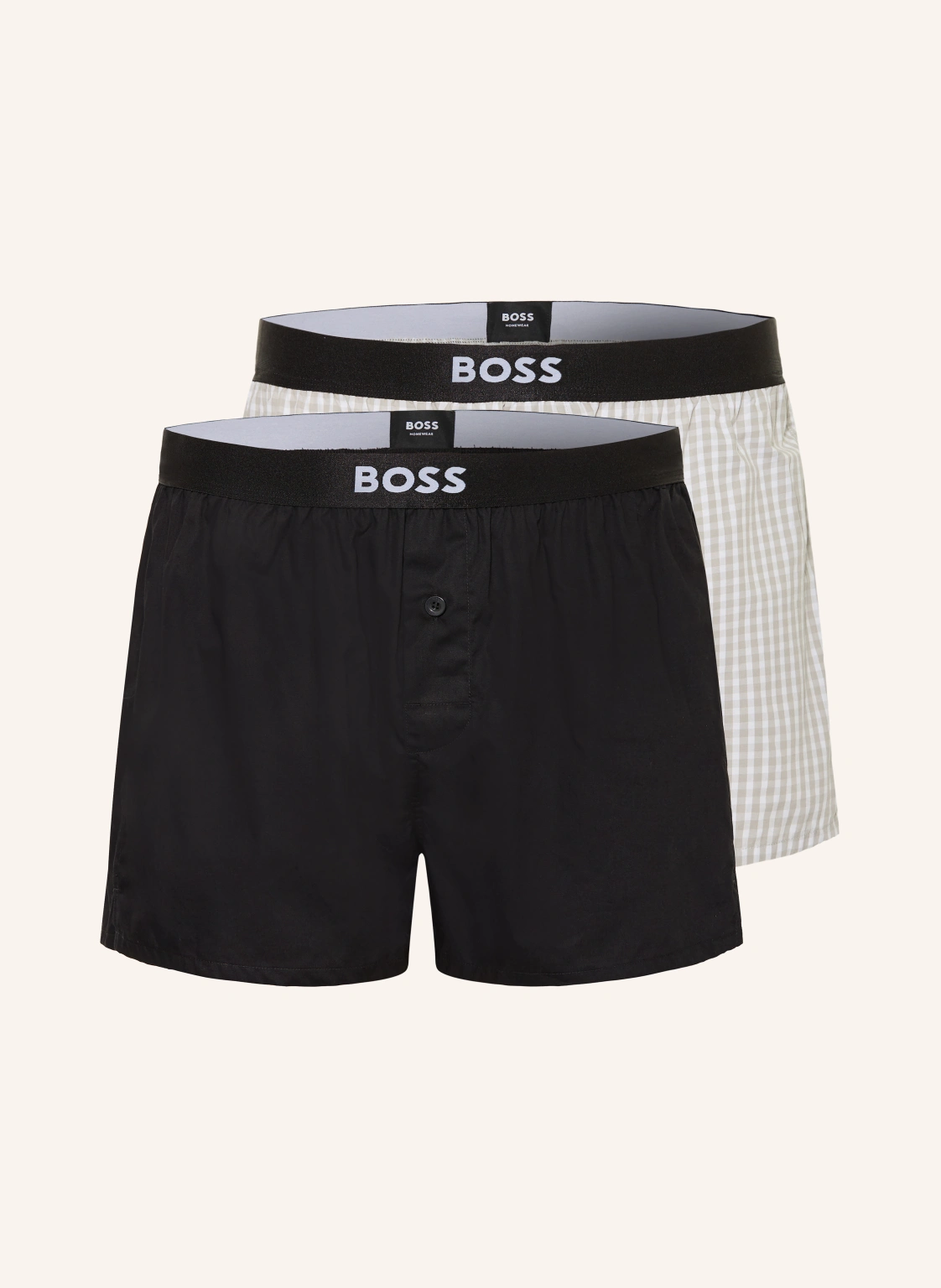 BOSS 2er-Pack Web-Boxershorts
