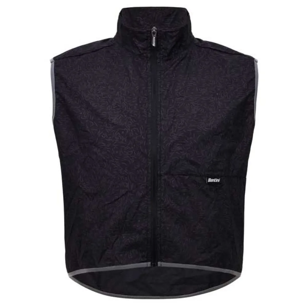 Santini High Vis Cropped gilet