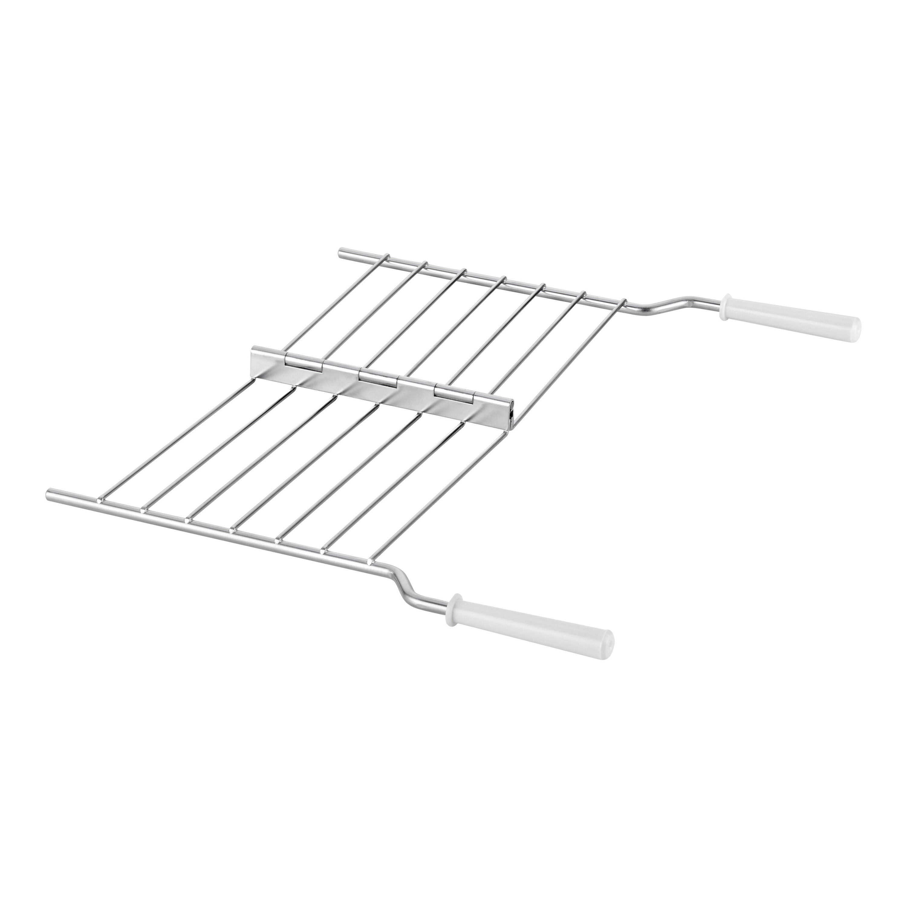 2 short slots white Sandwich rack