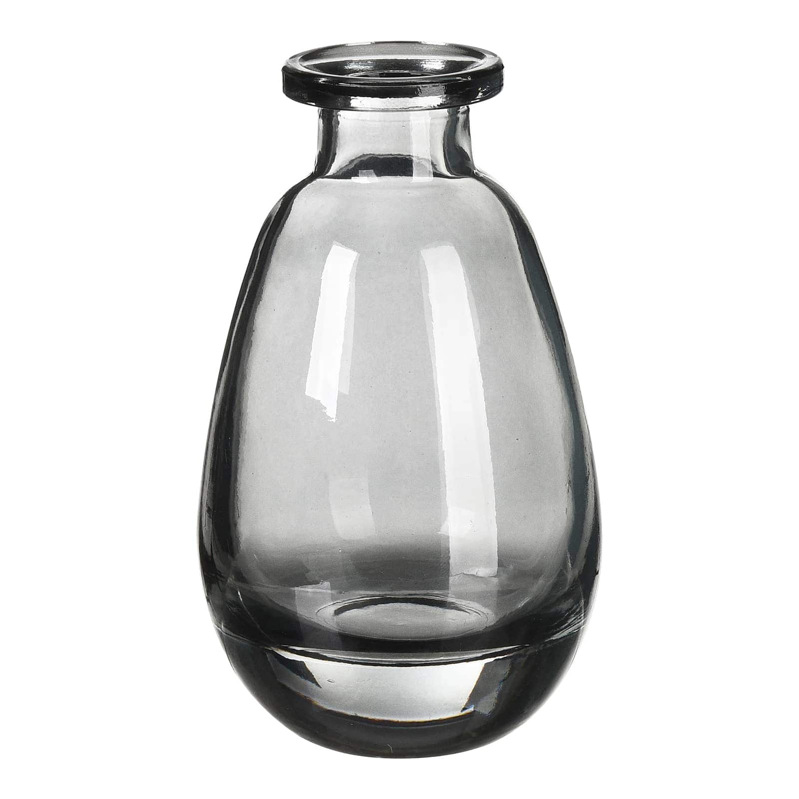 Mini-Vase Grau, ⌀ 7 cm, H 120 mm