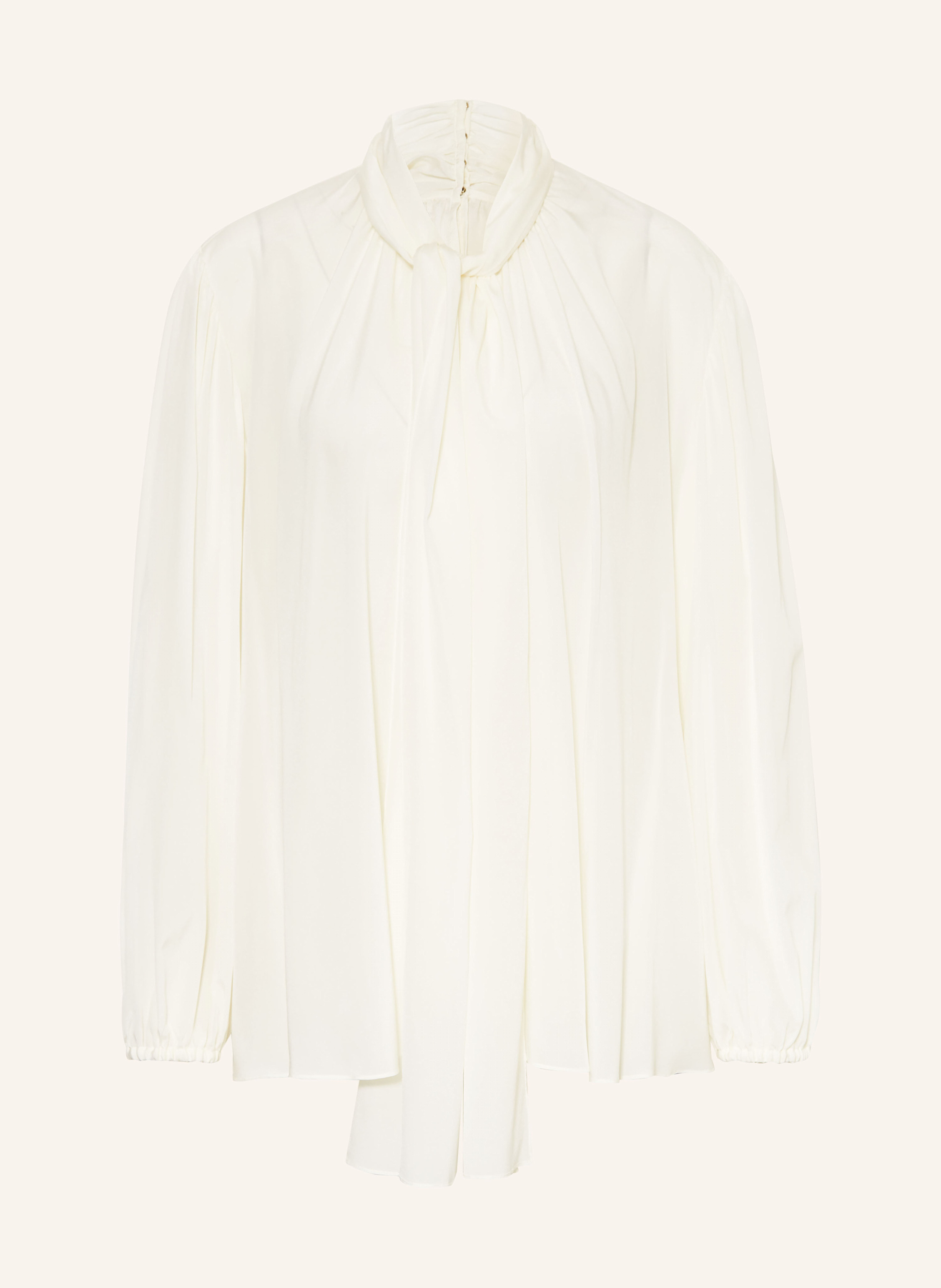 DOLCE & GABBANA Blusenshirt aus Seide mit Schluppe