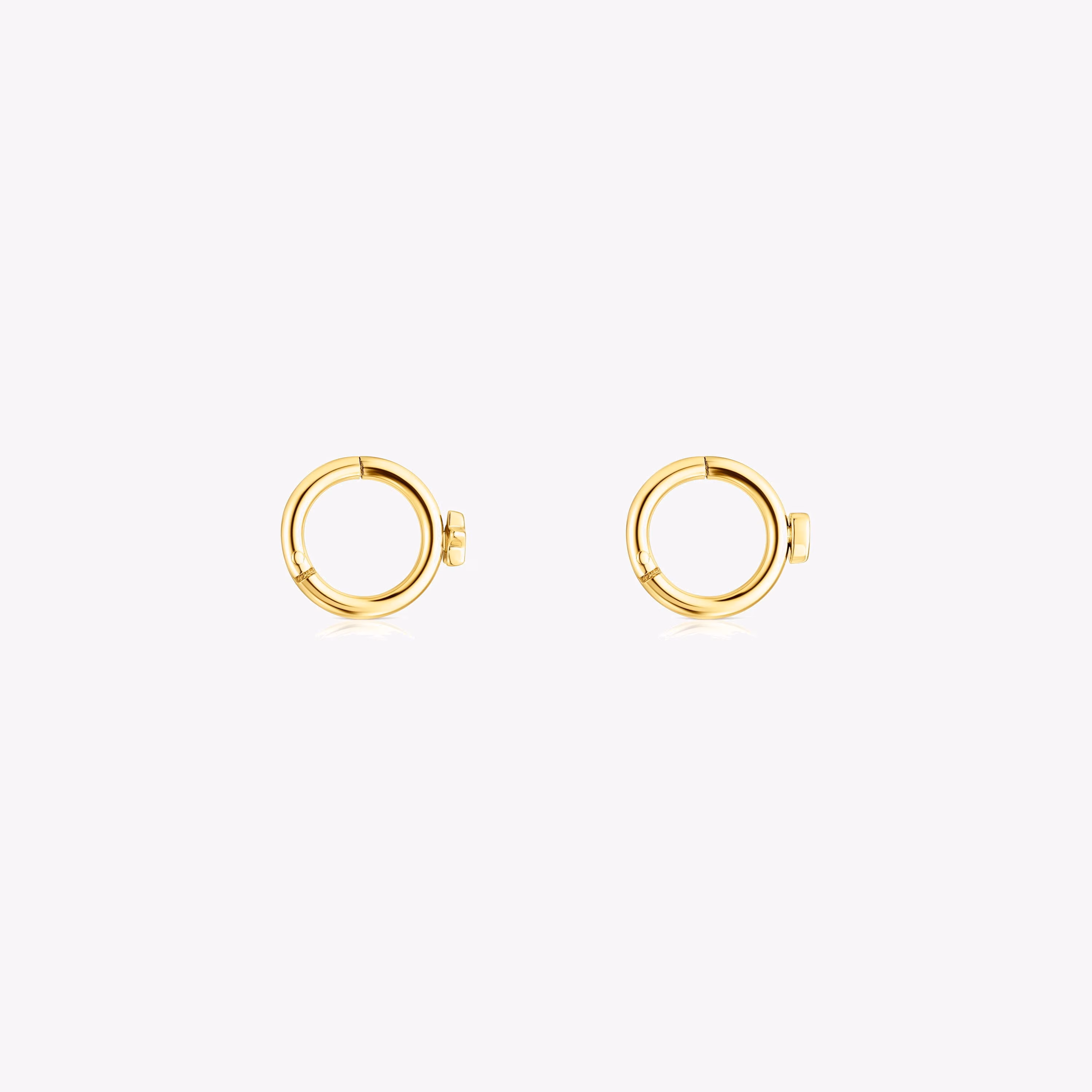 Piercing de oreja TOUS Basics de acero IP dorado