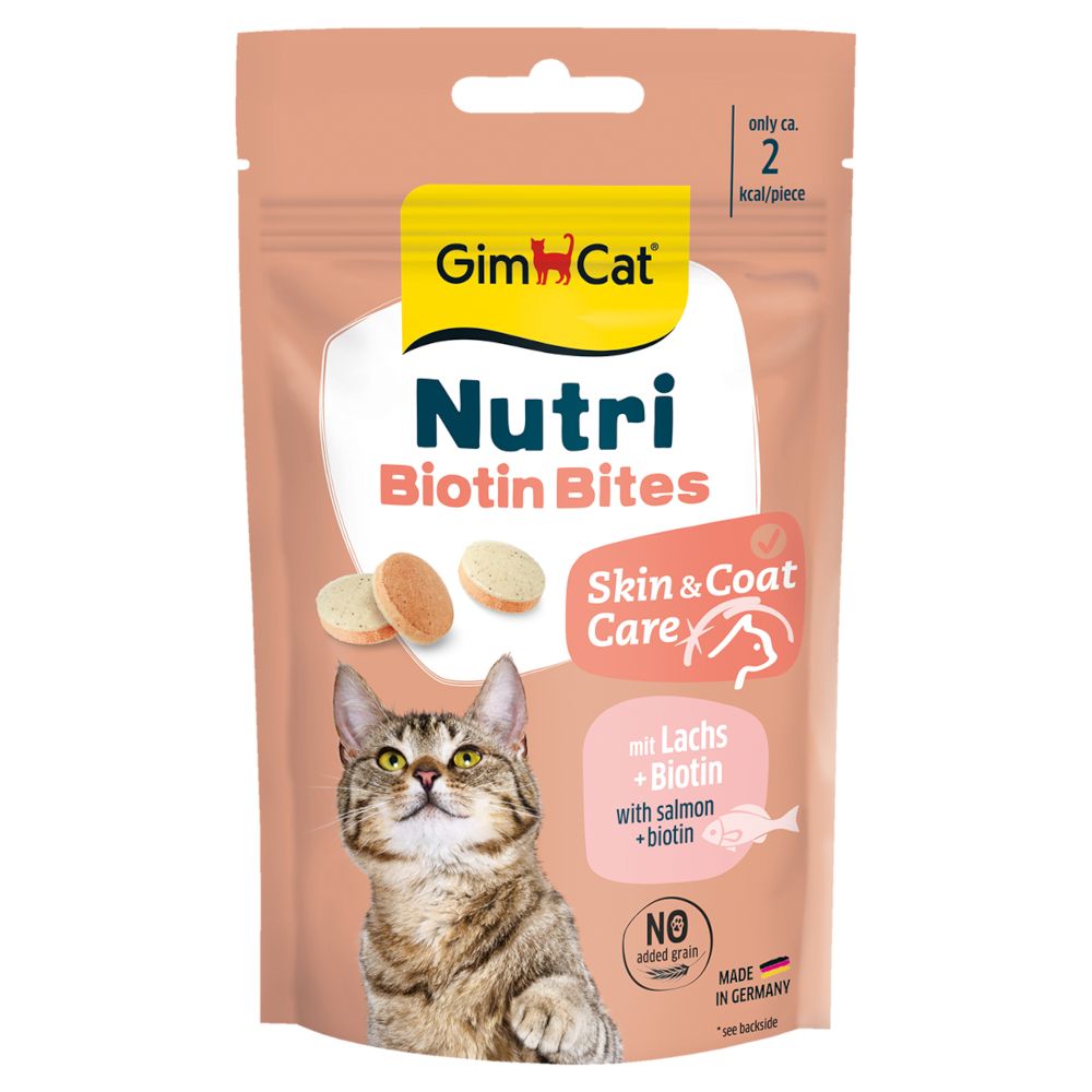GimCat Nutri Biotin Bites with Salmon
