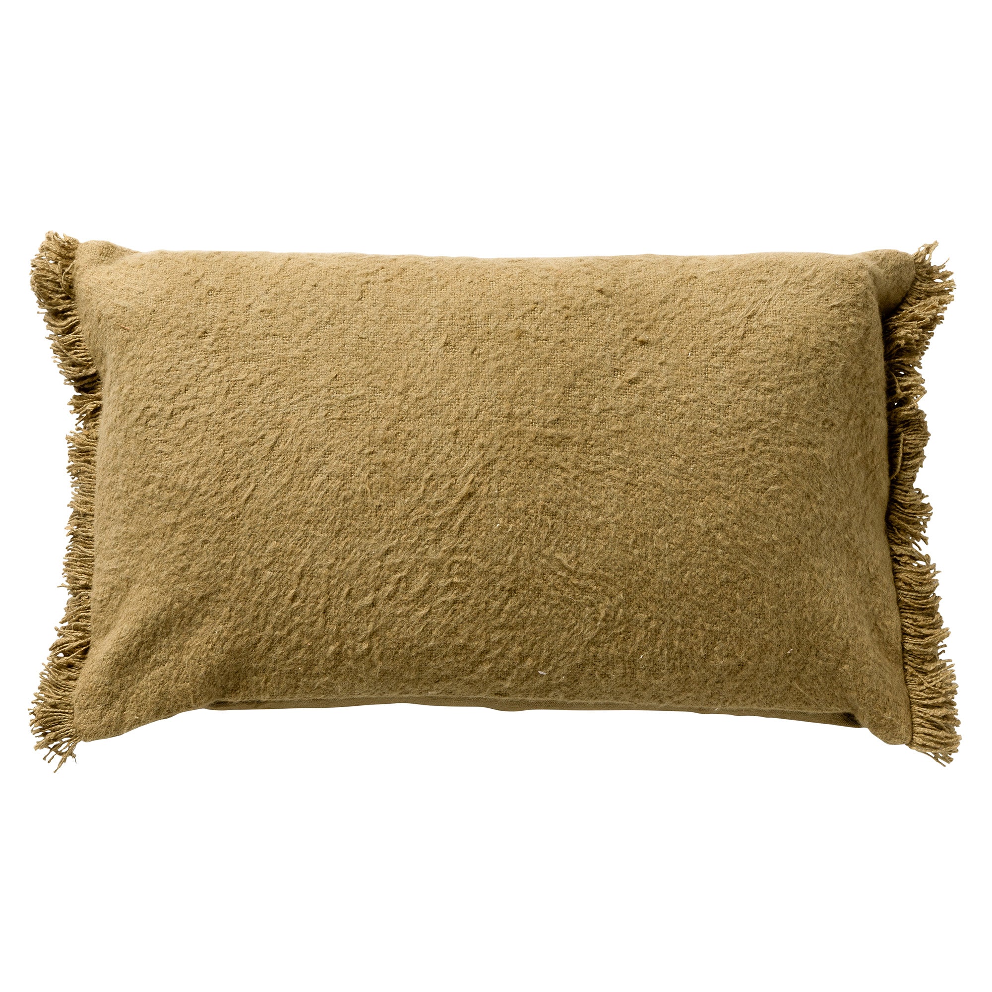 LASSE - kussenhoes 30x50 cm - 100% katoen - duurzaam - Boa - groen