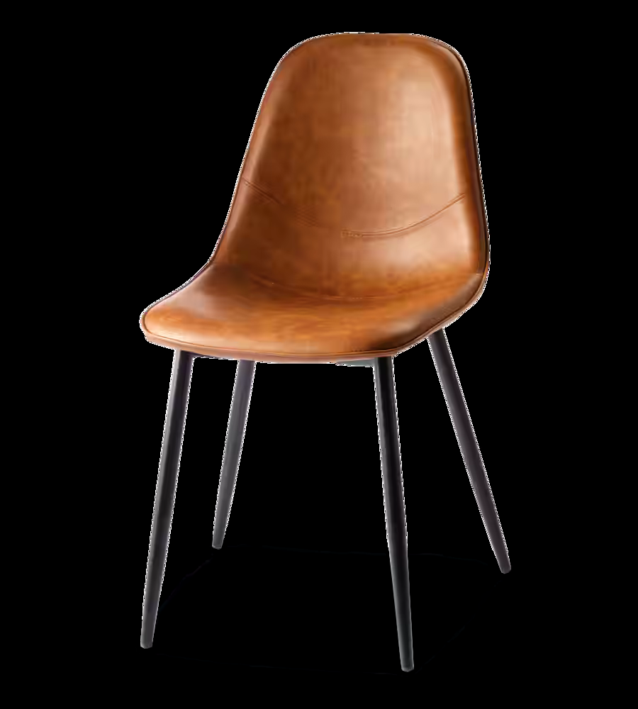 CANVAS Jordan Dining Chair, Cognac