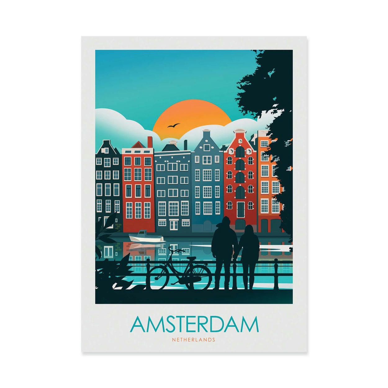 STUDIO INCEPTION - AMSTERDAM - STUDIO INCEPTION - Affiche d'art 30 x 40 cm