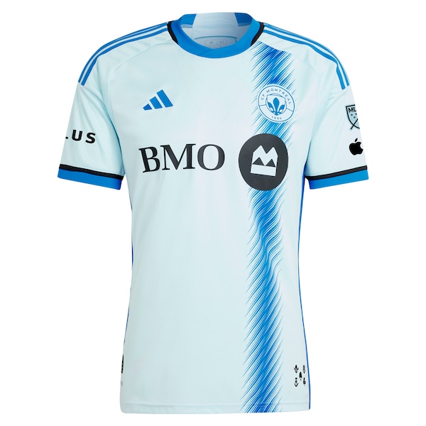 Joel Waterman CF Montreal adidas 2024 La Main Authentic Player Jersey – Light Blue