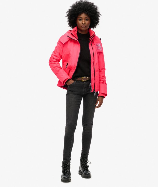 Hooded Mountain Windbreaker Jacket
