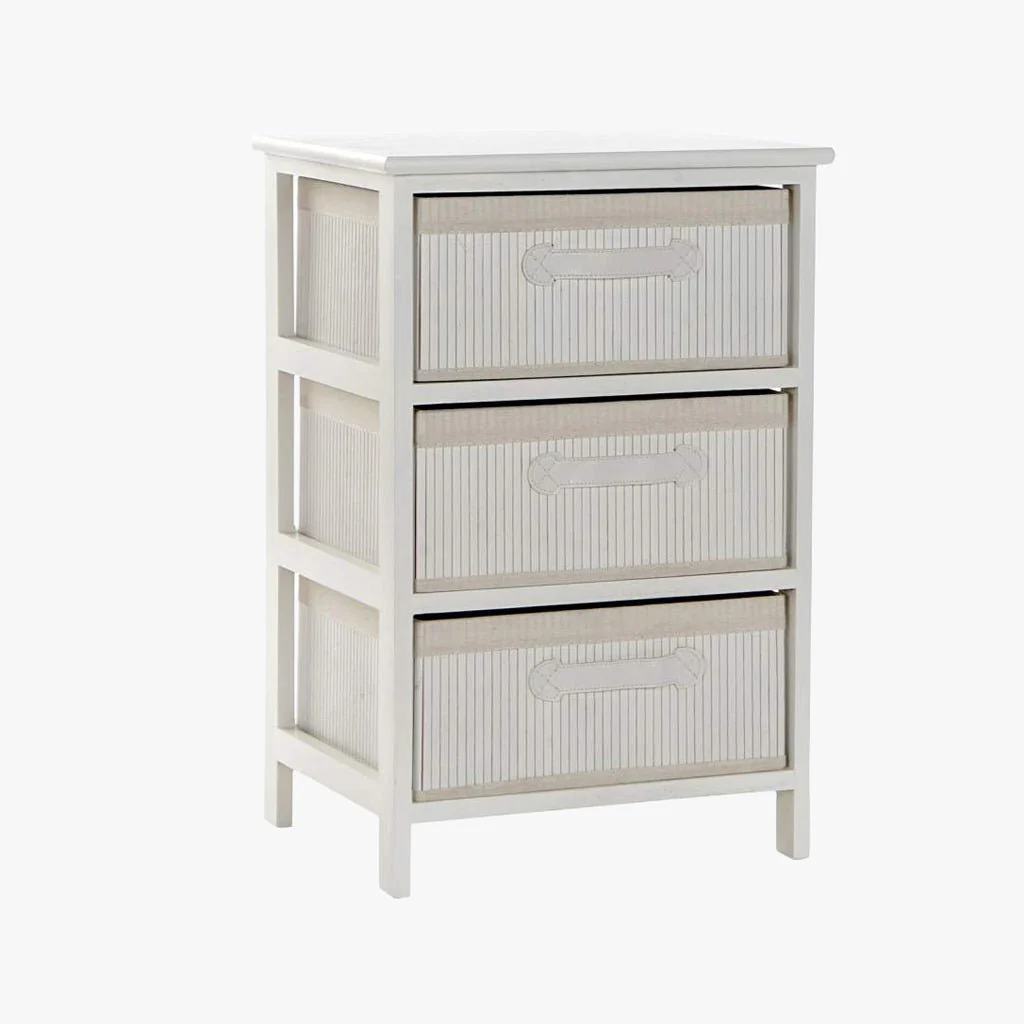 Estante 3 Níveis Arrumação 42x32x63 CLEAR