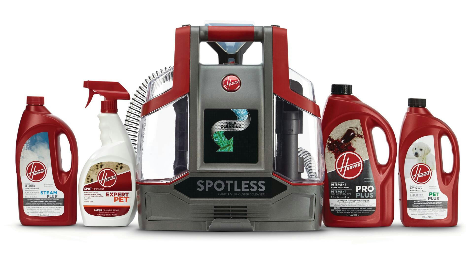Hoover Steam Plus Hard Floor Solution, Fresh Linen Scent, 946-mL