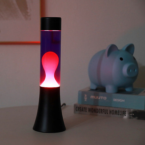 Lampe à Lave en verre PINKWATER