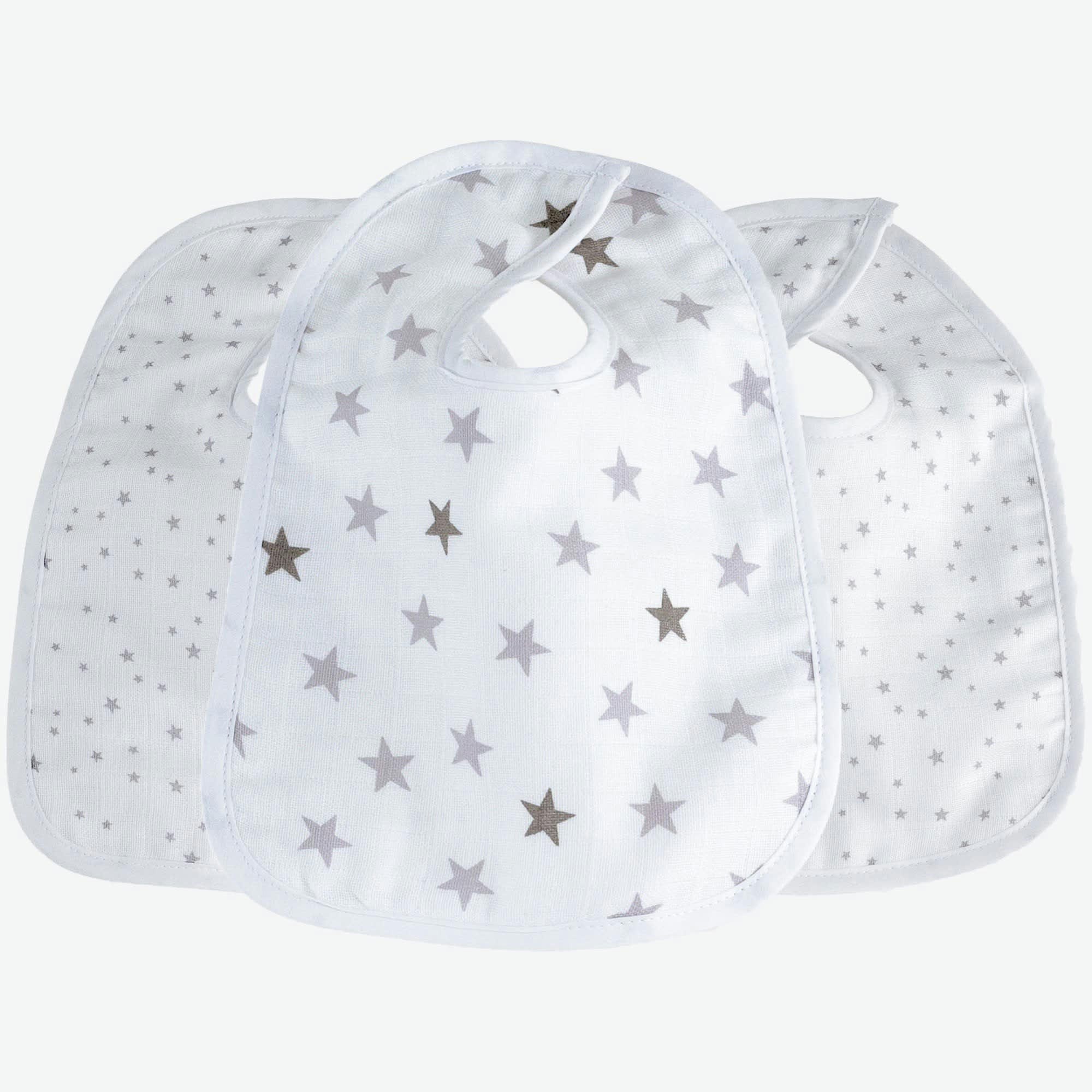 - 3 bavoirs bébé bébé  Gris
